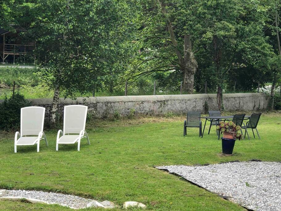 Appartement Au Bord Du Gave à Laruns Extérieur photo